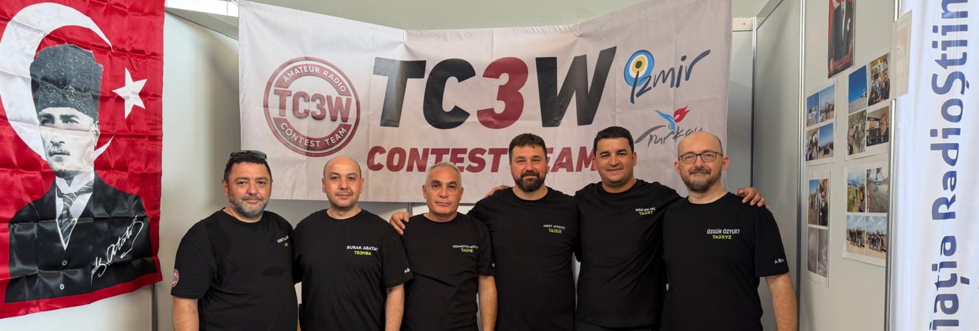 TC3W Almanya Fuar' ında  Friedrichshafen Ham Radio