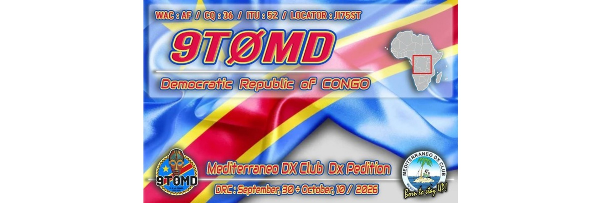 9T0MD Kongo DXpedition 2026: İlk Kez Havada Olan 9T Öneki