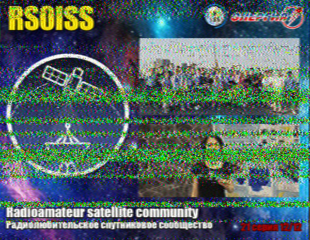 ISS SSTV Sample